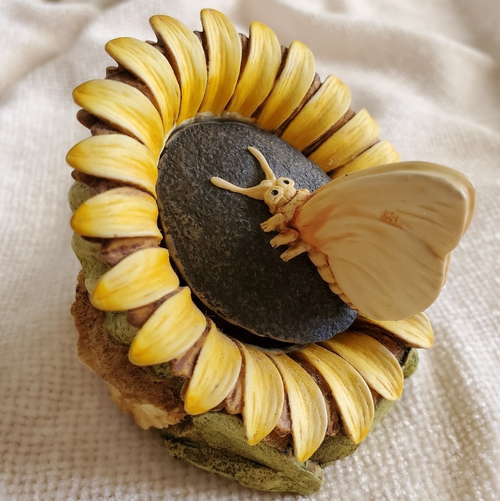 Vintage Harmony Kingdom's Garden Series Sunflower